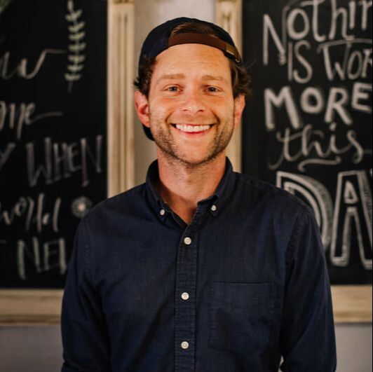 Spotted Cow Coffee House Manager and Barista Micah